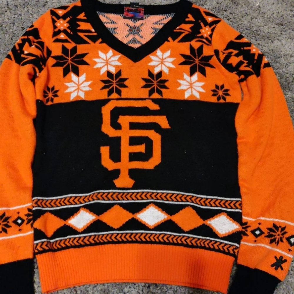 WMN MLB San Francisco Giants Christmas sweater